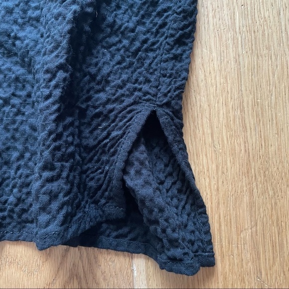 NWT MAX STUDIO SHORT SLEEVES  BLACK SHIRT - XS - Picture 5 of 9